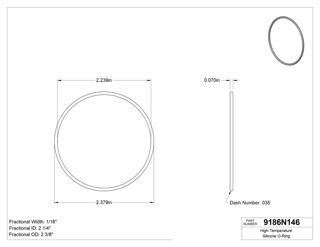 Technical drawing - 9186N146